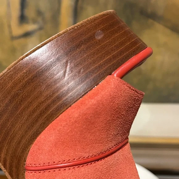 🌸MICHAEL KORS🌸 Rye Suede Platform Sandal Size: 7M - Picture 8 of 14